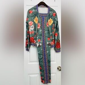 Floral Camouflage Pantsuit